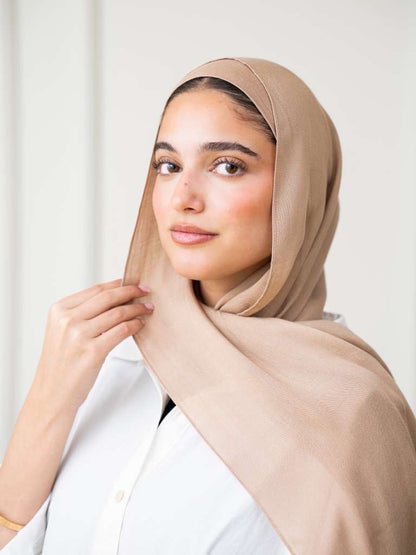 Modal Hijab Set - Desert Sand