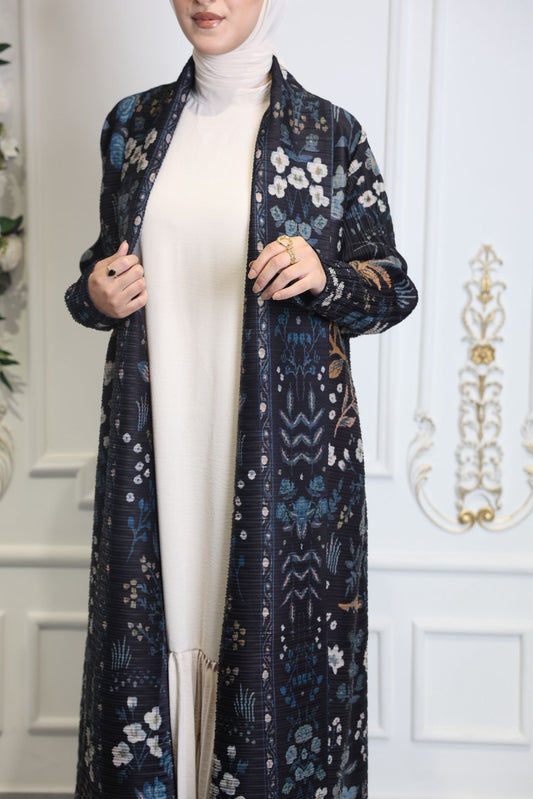 Floral Elegance Abaya
