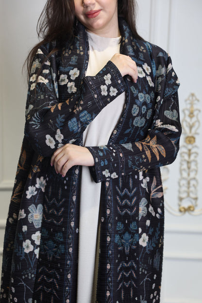 Floral Elegance Abaya